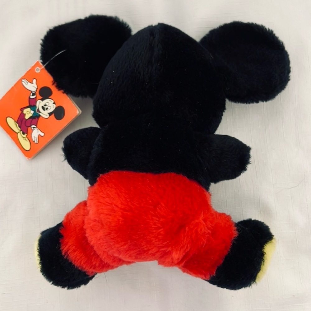 Vintage / New~Bean Bag~Mickey Mouse / Still With Original Tag - Picture 2 of 8